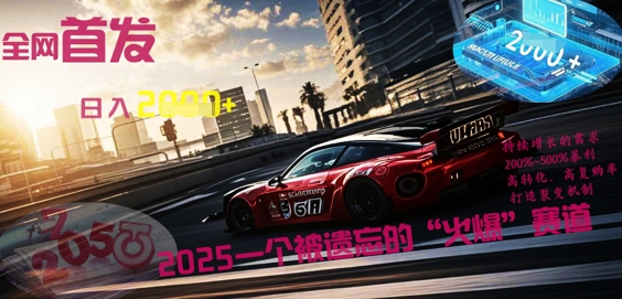 全网首发：2025一个被遗忘的“火爆”赛道轻松日入多张-轻创云