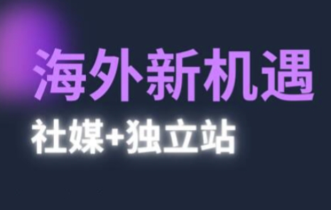 2025出海新机遇(社媒+独立站)，海外新机遇，实现独立站的高效运营与出海-轻创云