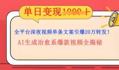 全平台深夜文案新风口：DeepSeek生成百万播放量金句，治愈系内容涨粉速度快4倍-轻创云