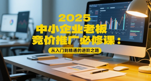 2025中小企业老板竞价推广必修课：从入门到精通的进阶之路-轻创云