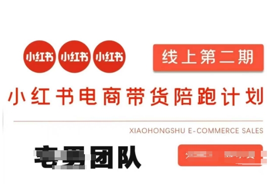 小红书电商带货课2期，月利润20个的小红书电商的有货源，无货源，虚拟产品，付费投流等整套玩法-轻创云